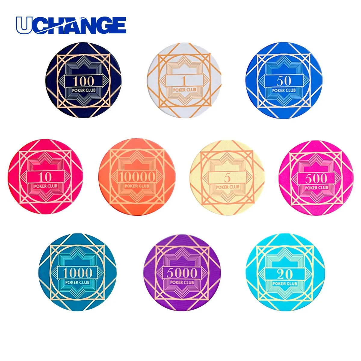 Custom Casino Ceramic Poker Chips 1