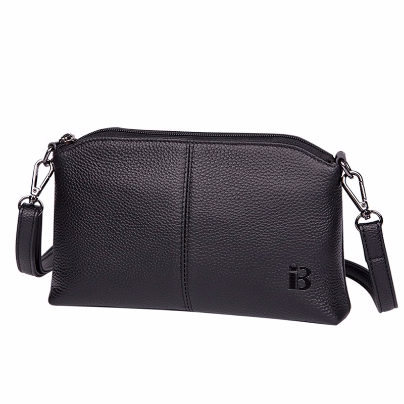 Small Genuine Leather Wristlet Clutch Wallet