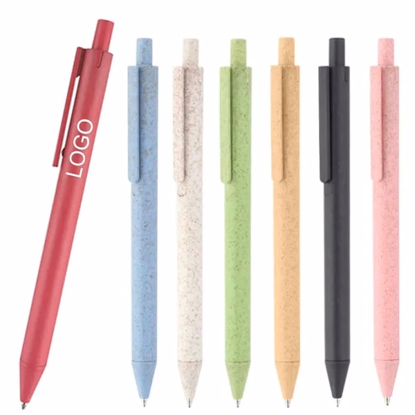 Eco friendly Wheat Straw Ball Pens