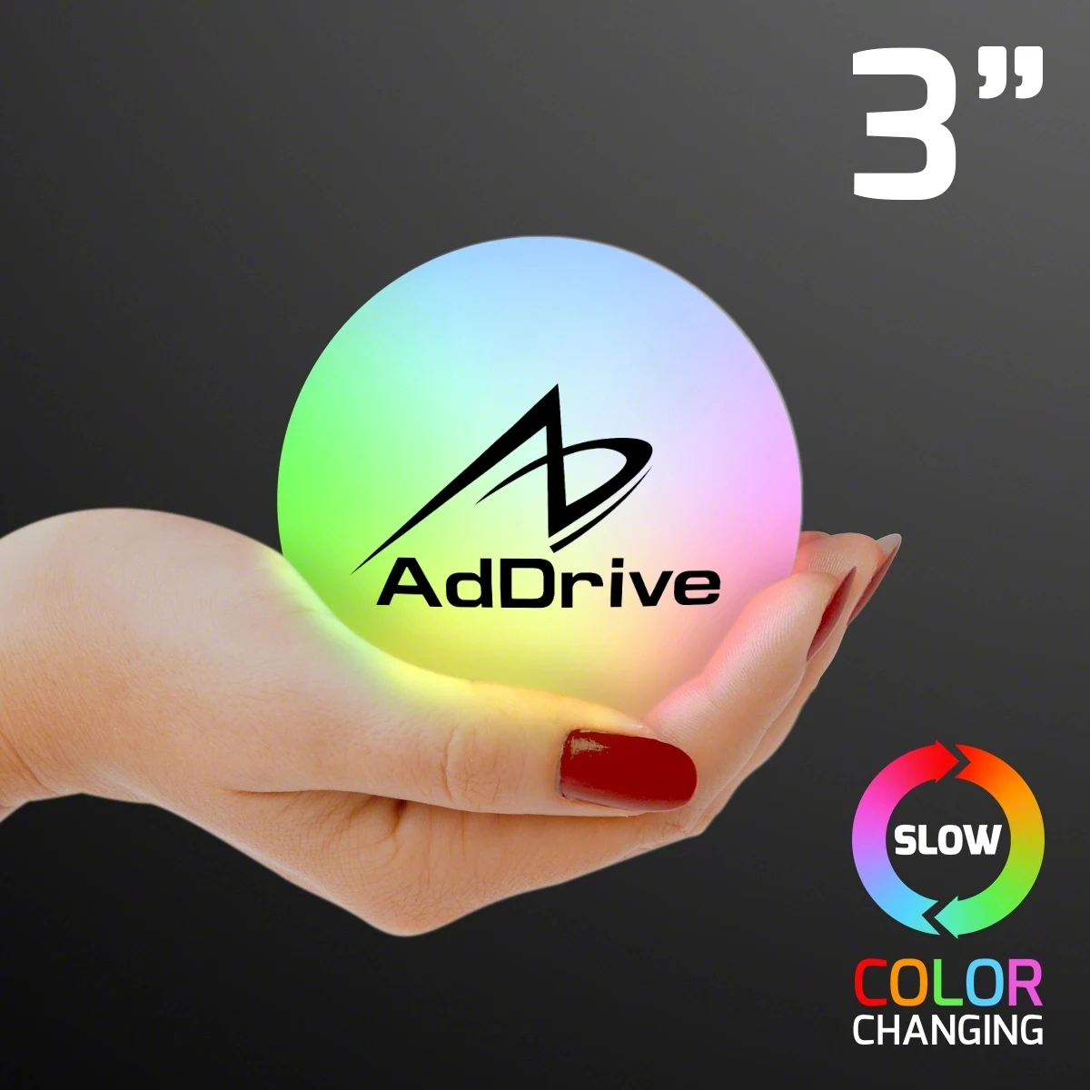 Imprintable Mood Light Garden Deco Balls (Non-Bouncing) 1