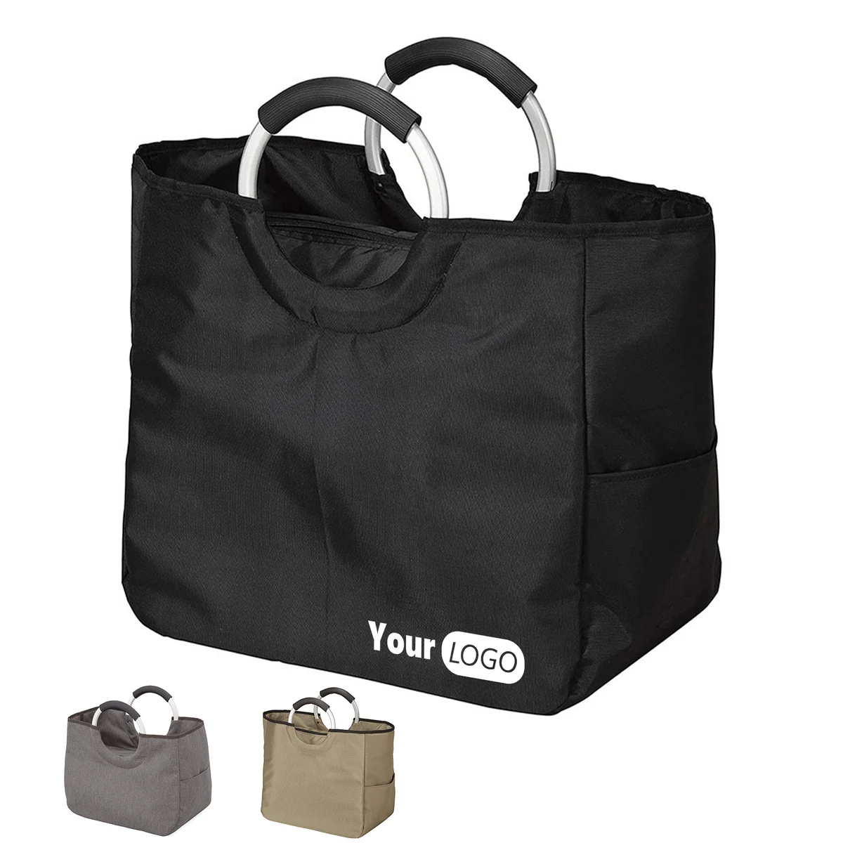 Oxford Large capacity portable waterproof hand-held thermal insulation bag 1