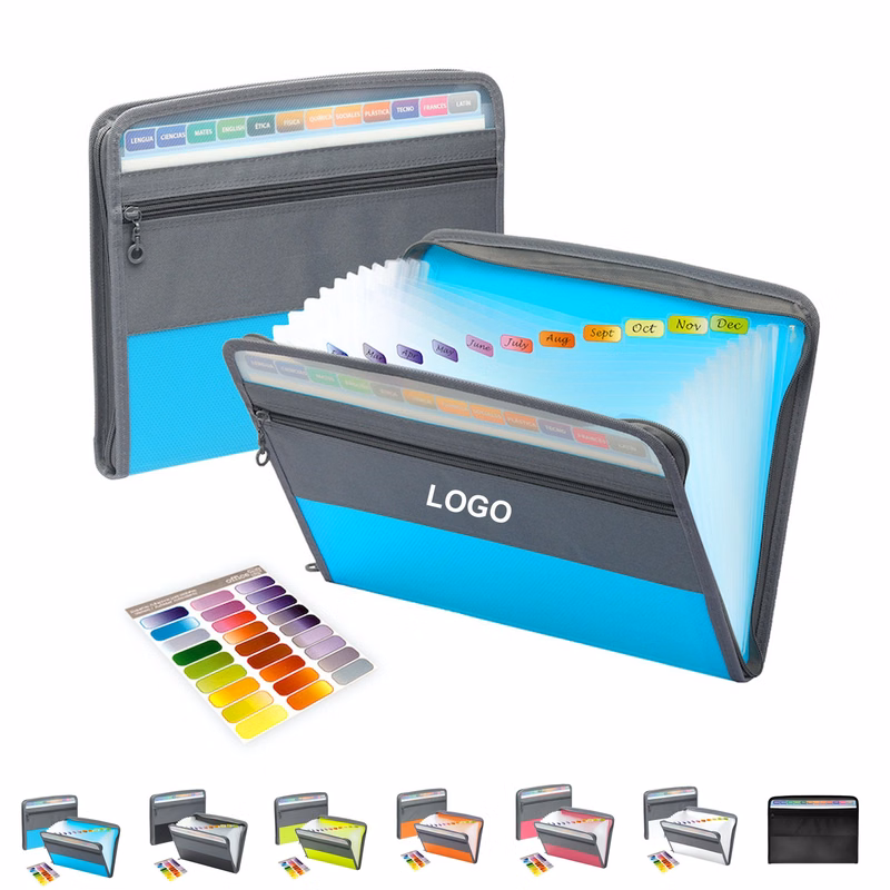 13 Pockets Expandable File Folder Organizer