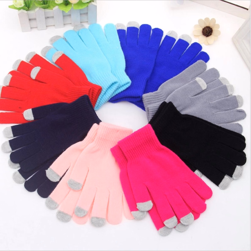 Acrylic Touch Screen Gloves