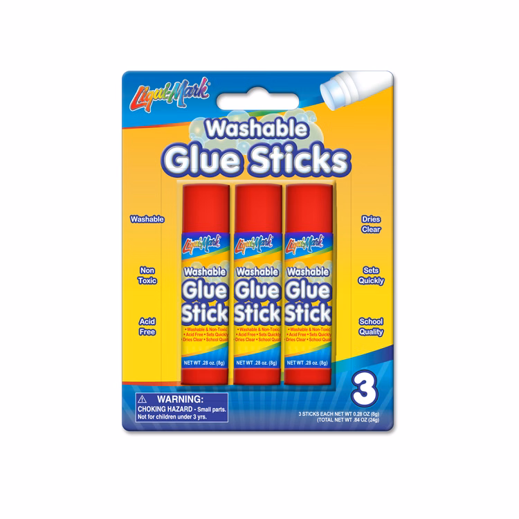 3 Pack of Glue Sticks