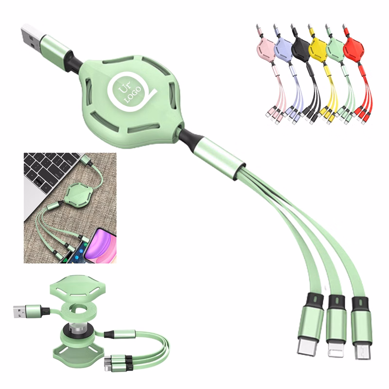 43.31 Inch Retractable Charging Cable