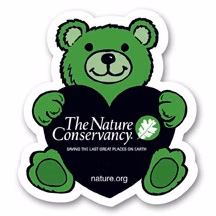 Re-Stick-It Decal (2.375"x2.625") Bear Shape