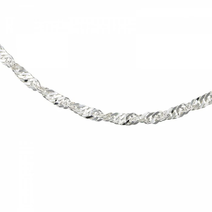 18" Sterling Silver Chain (4 mm) 1