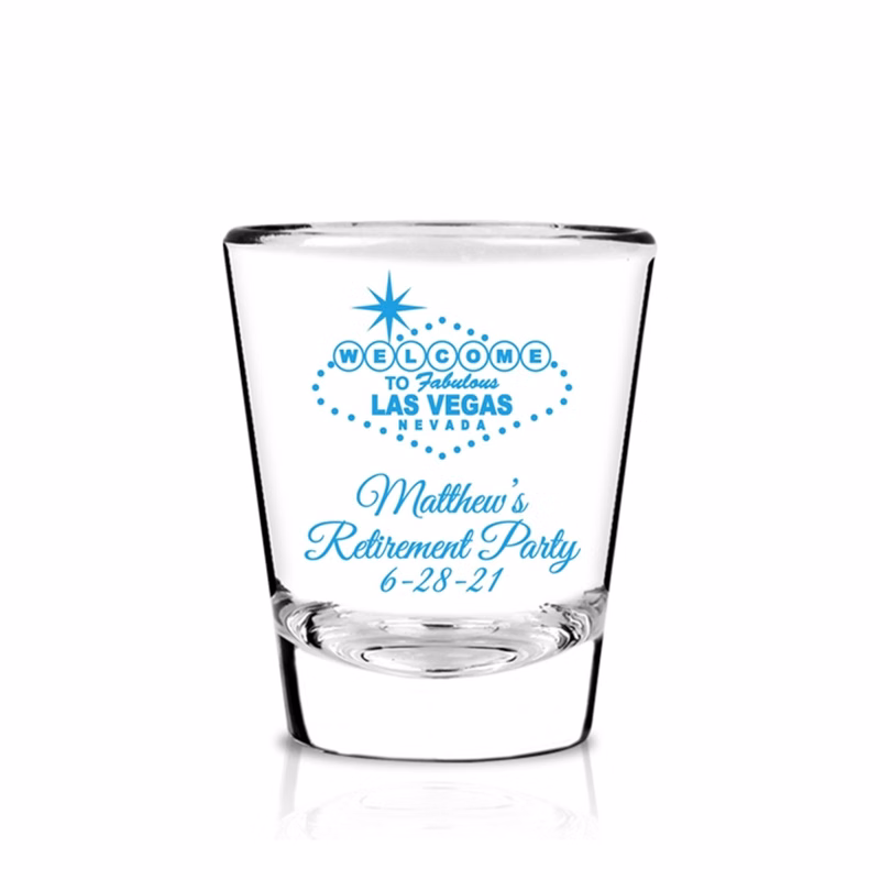 Custom Clear Shot Glasses 1.75 Oz.
