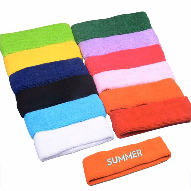 Sports Sweatband with Direct Embroidery