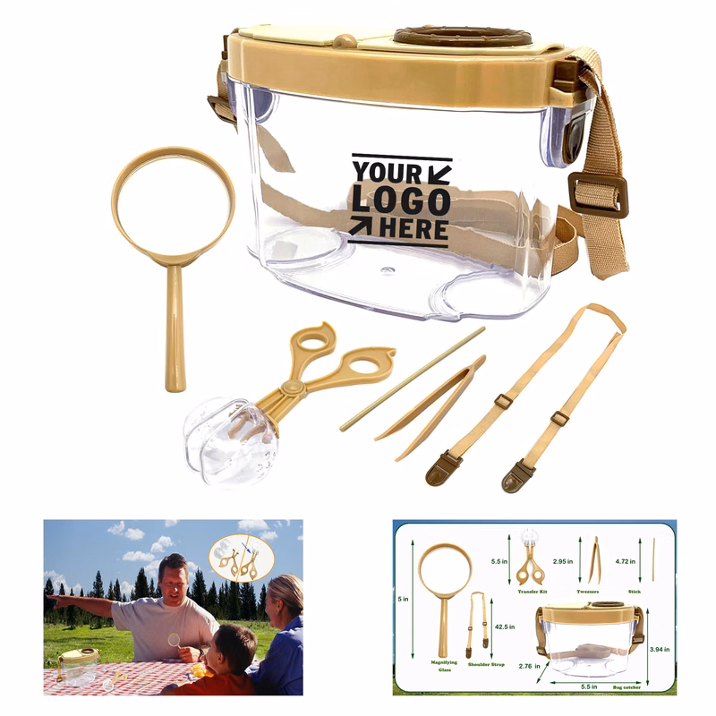 Bug Catcher Insect Collection Container Outdoor Nature Science Explorer Kit with Tweezer