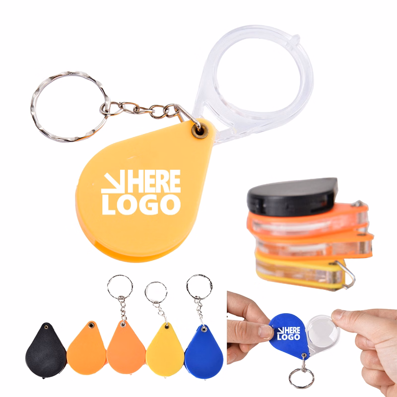 5x Magnifying Glass Keychain MOQ 20