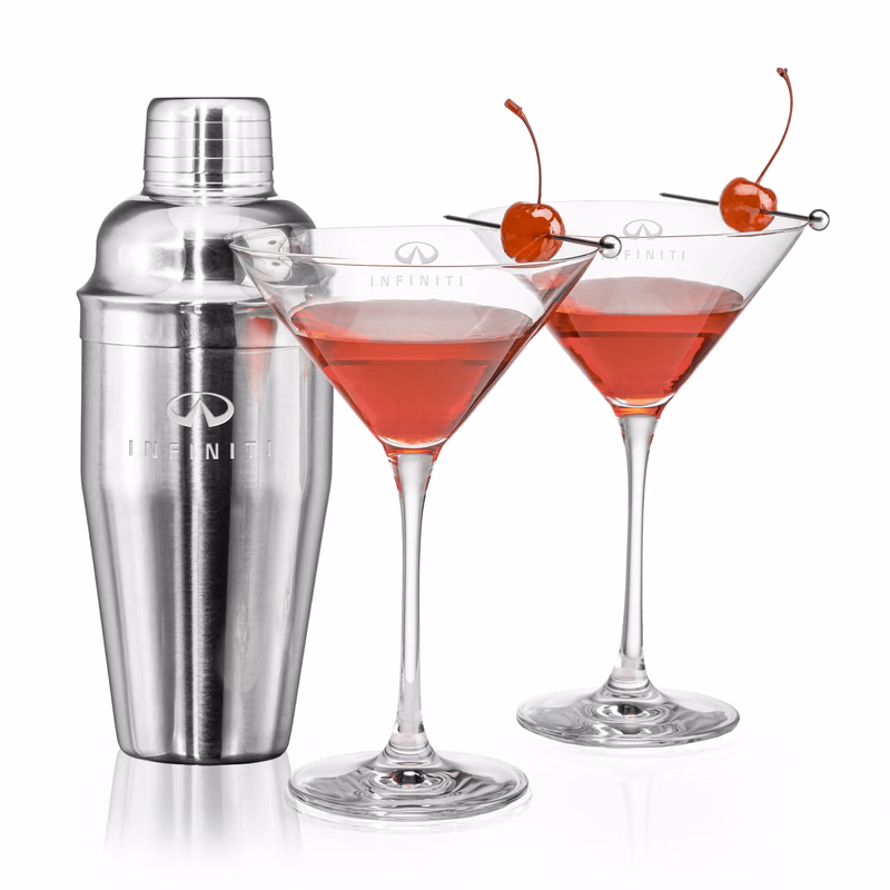 Connoisseur Shaker & Santiago Martini Set