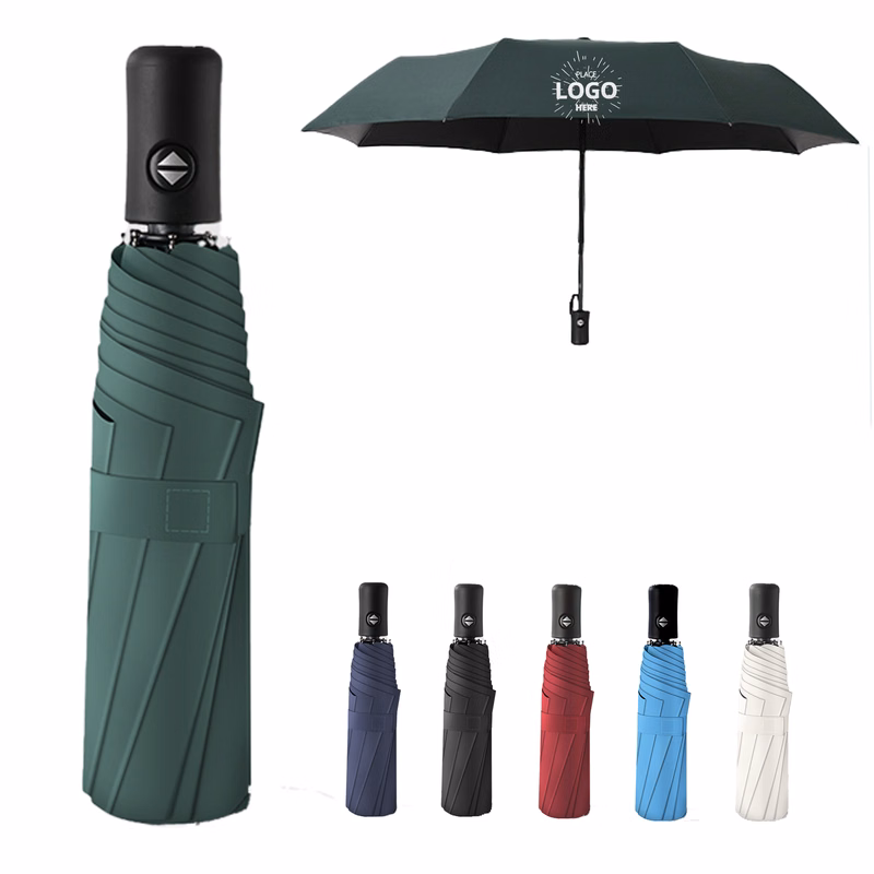 Black Plastic Umbrella