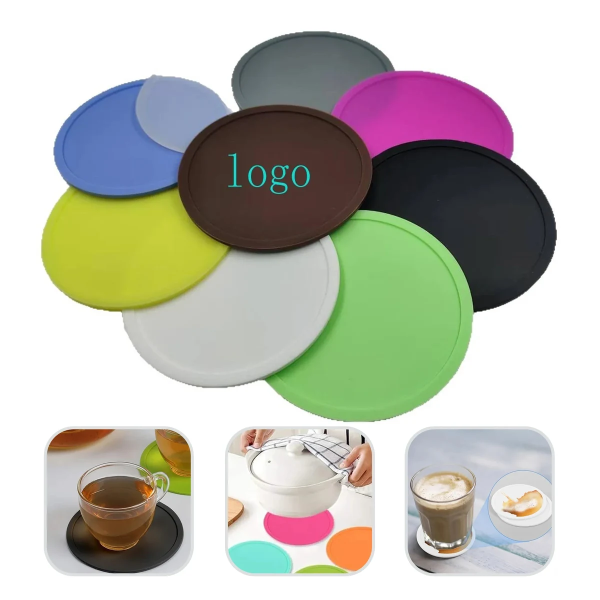 Silicone Coaster Mats 1