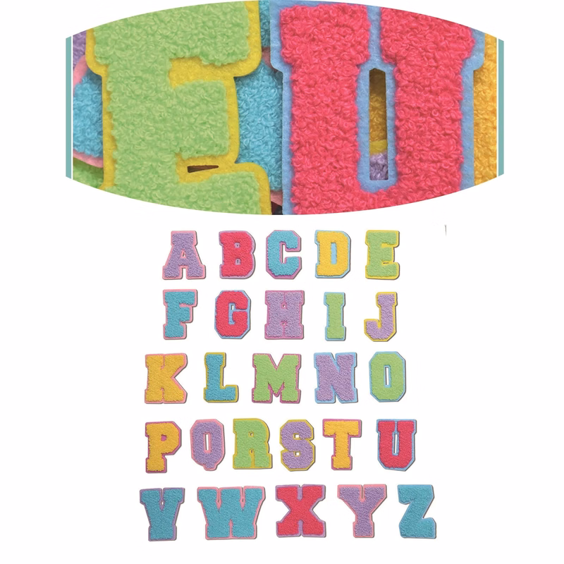 Personalized Chenille Patches
