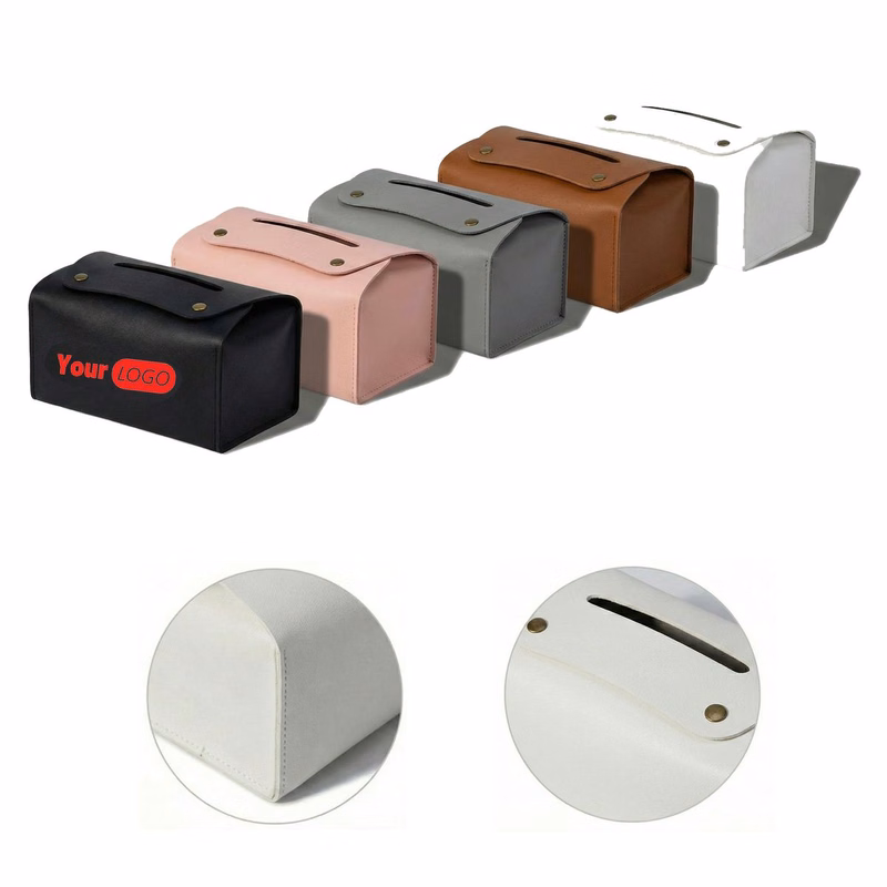Nordic Design PU Leather Tissue Box Holder