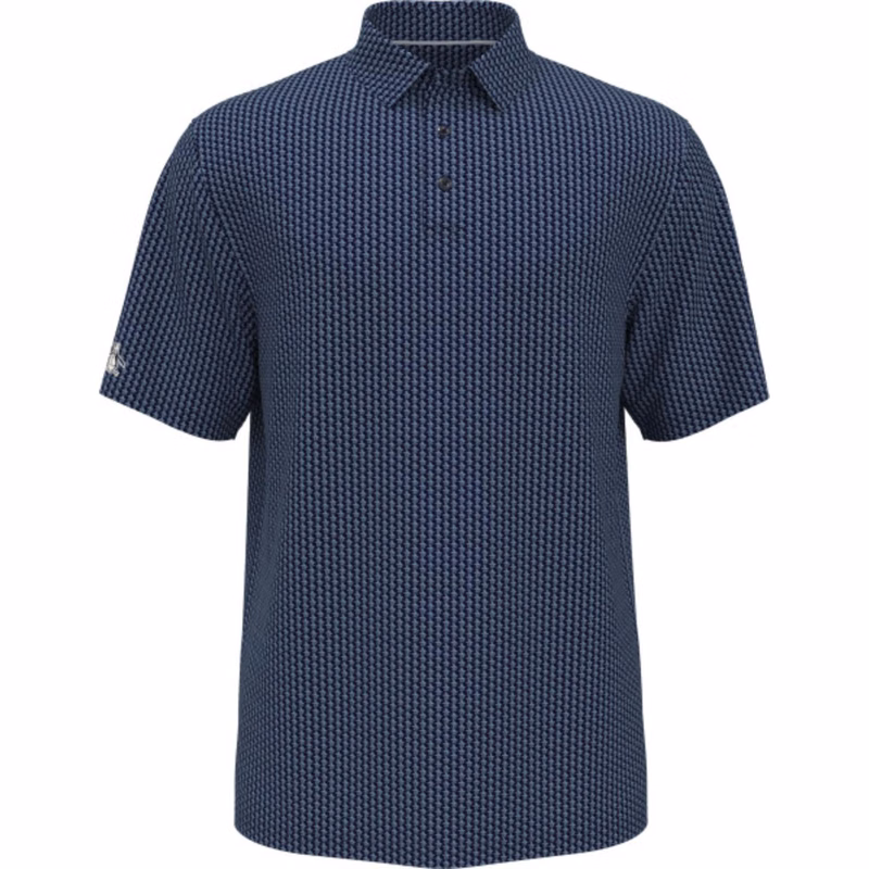 Original Penguin® Moisture Wicking Allover Pete Print Men's Polo Shirt with Custom Logo