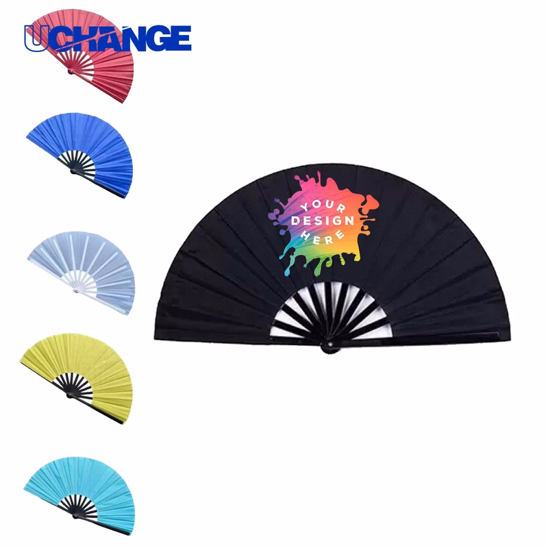 Full Color Kung Fu Folding Fan