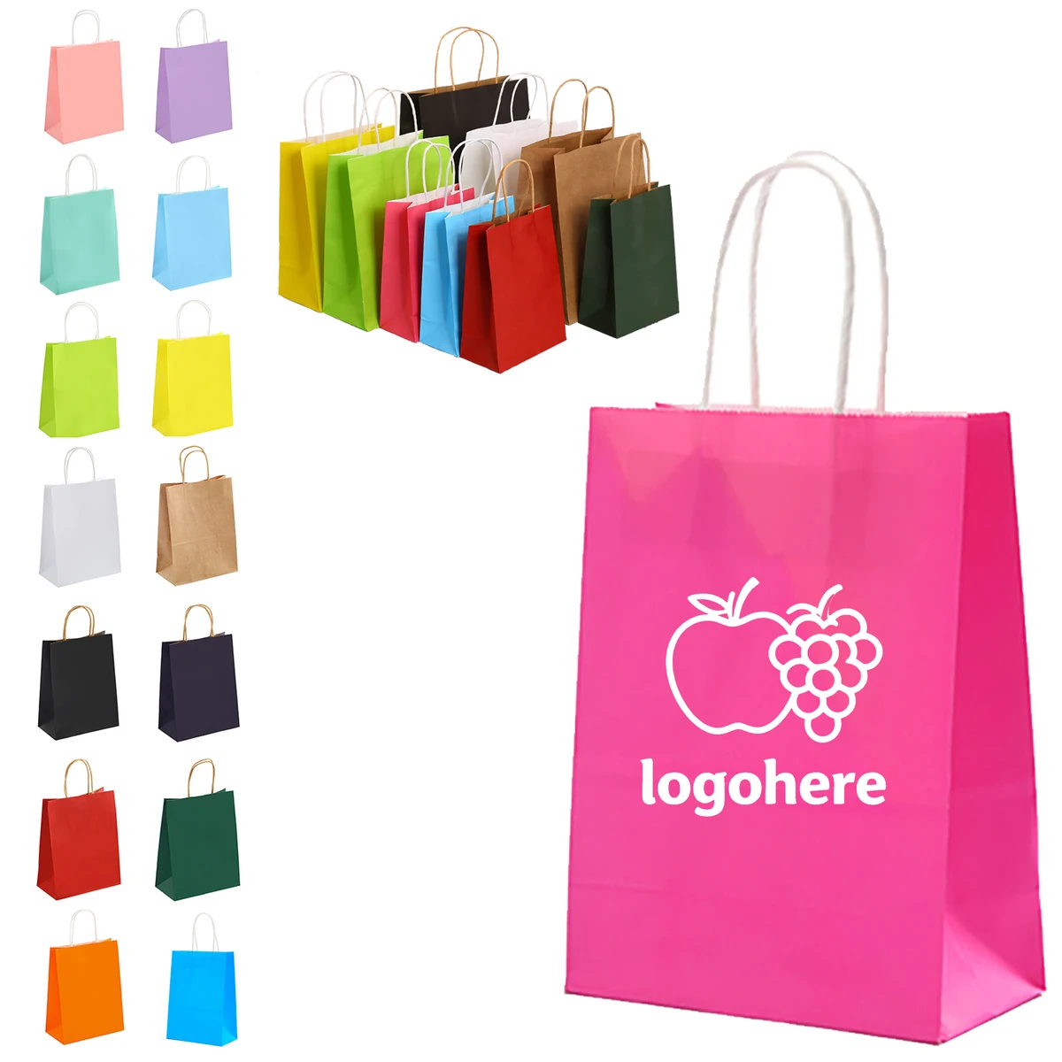 Recycled Kraft Shopping Bag 1