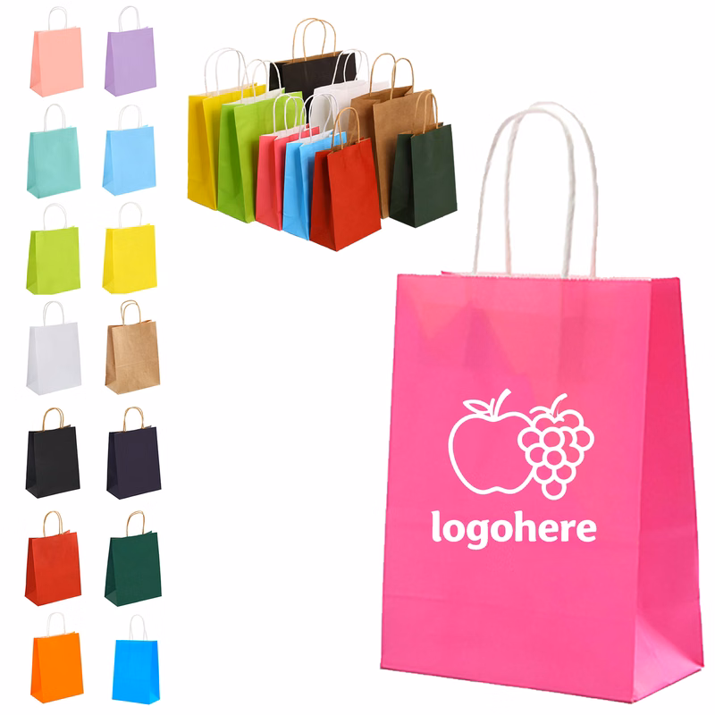 Recycled Kraft Shopping Bag