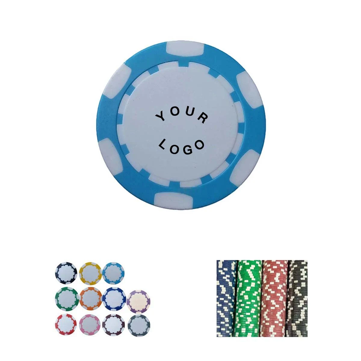 Durable Poker Chip Set for Game Nights 1