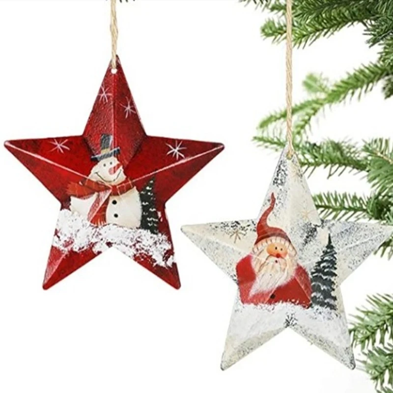 Metal Star Ornament 1