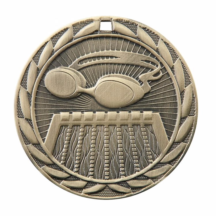 Swimming Fe Iron Medal 2"