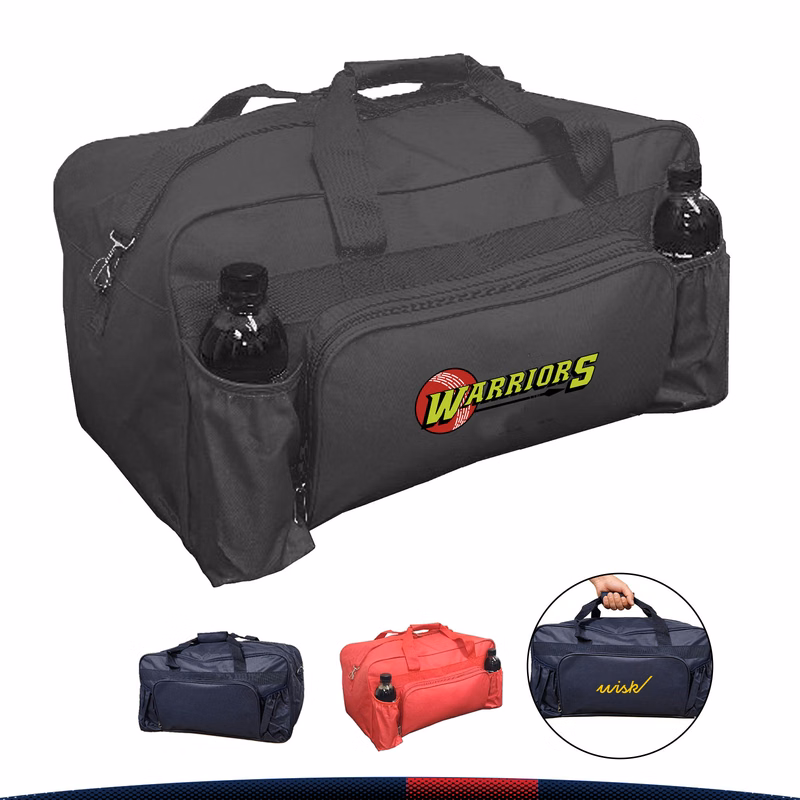 QuenchFit Dual Bottle Holders Duffel Bag