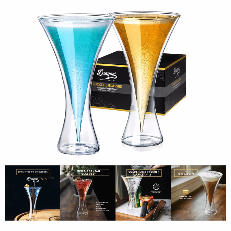 Glassware Martini Glasses