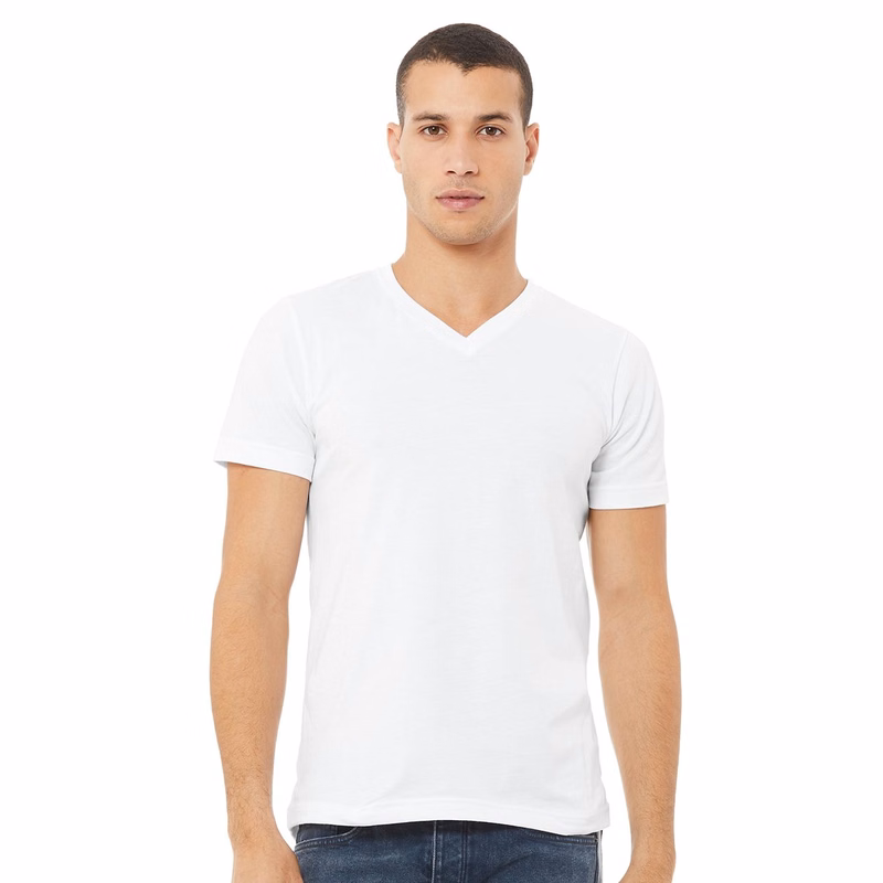 Unisex Jersey V-Neck Tee - 3005