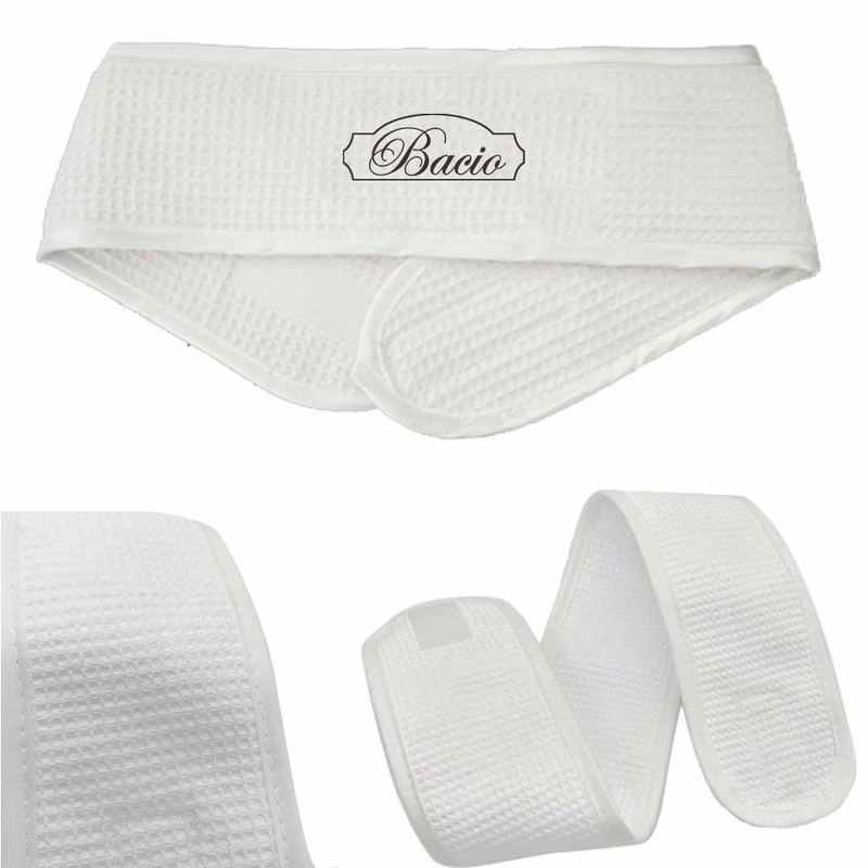 Cotton Facial Spa Headbandwith Magic Tape