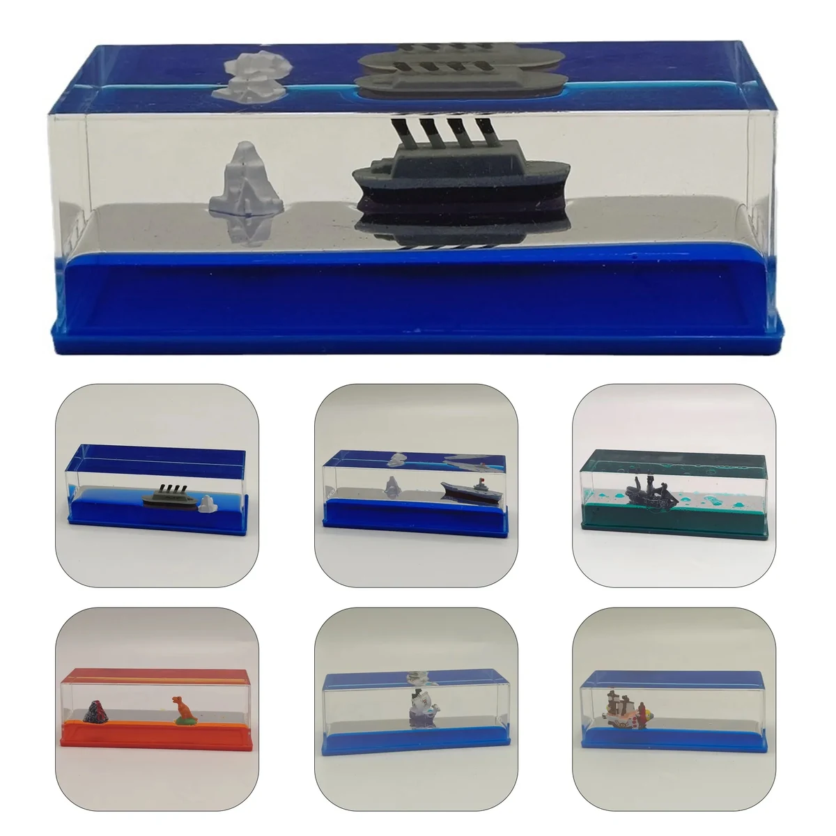 Cruise Ship Fluid Small Ornaments 1