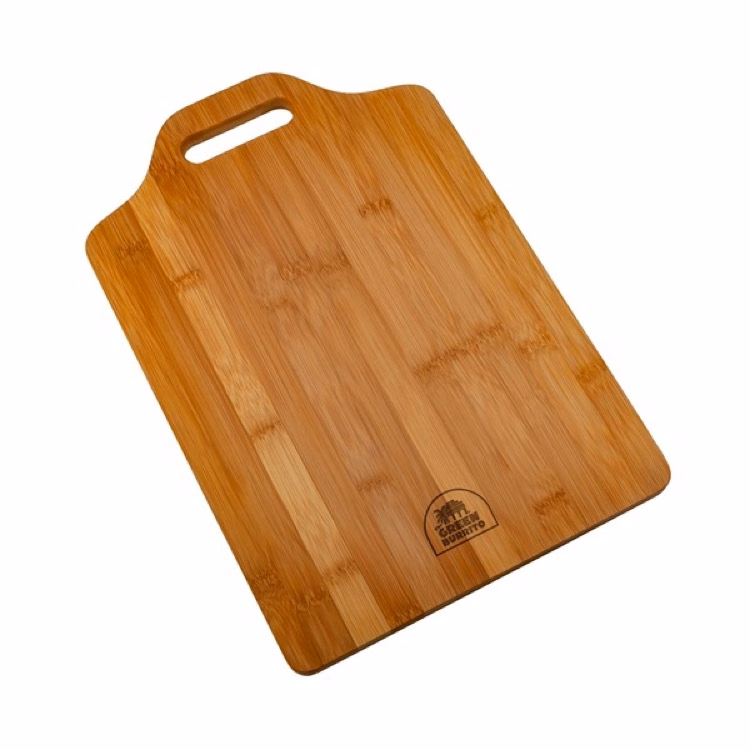 XL Flow Bamboo Cutting Board w/Handle