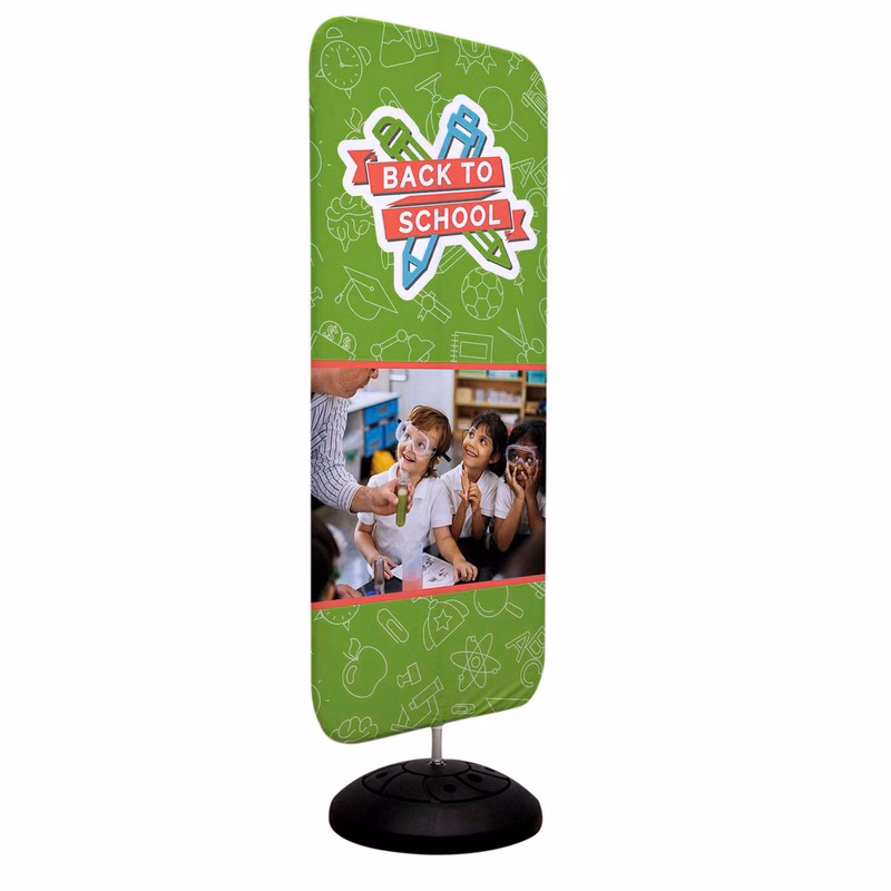 EuroFit™ Swivel Tall Rectangle Sign Kit