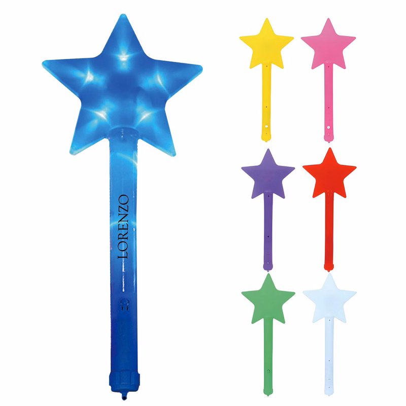 Light Up Snowflake Crystal Wand