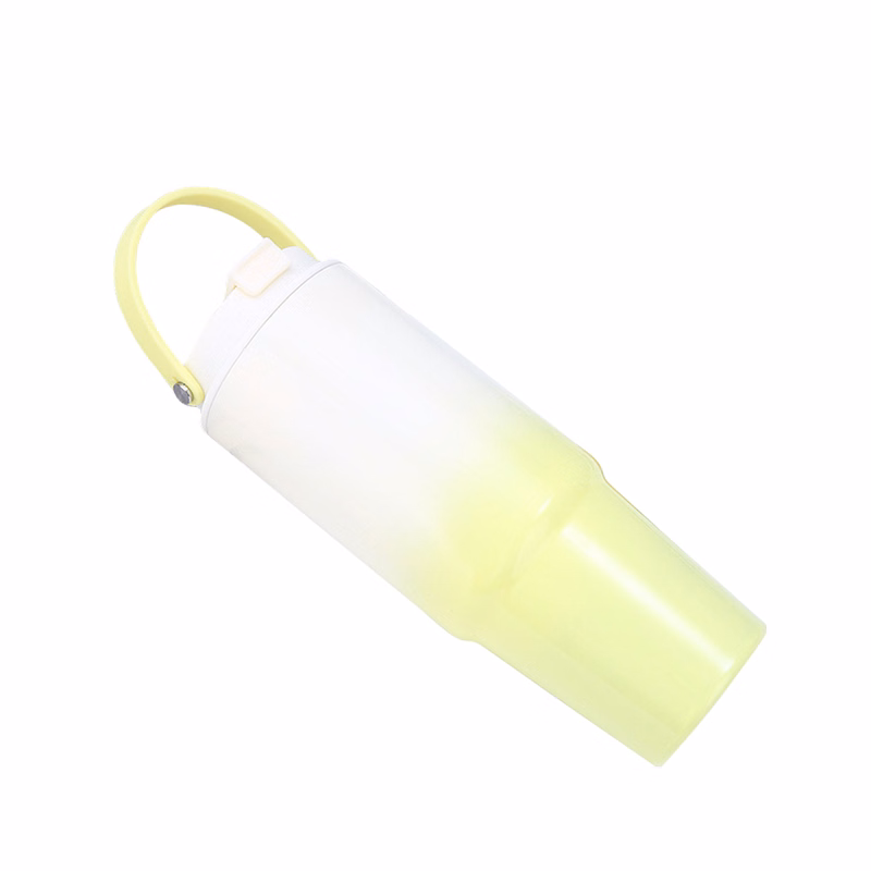 30Oz Gradient Color Tumbler With Handle Flip Straw