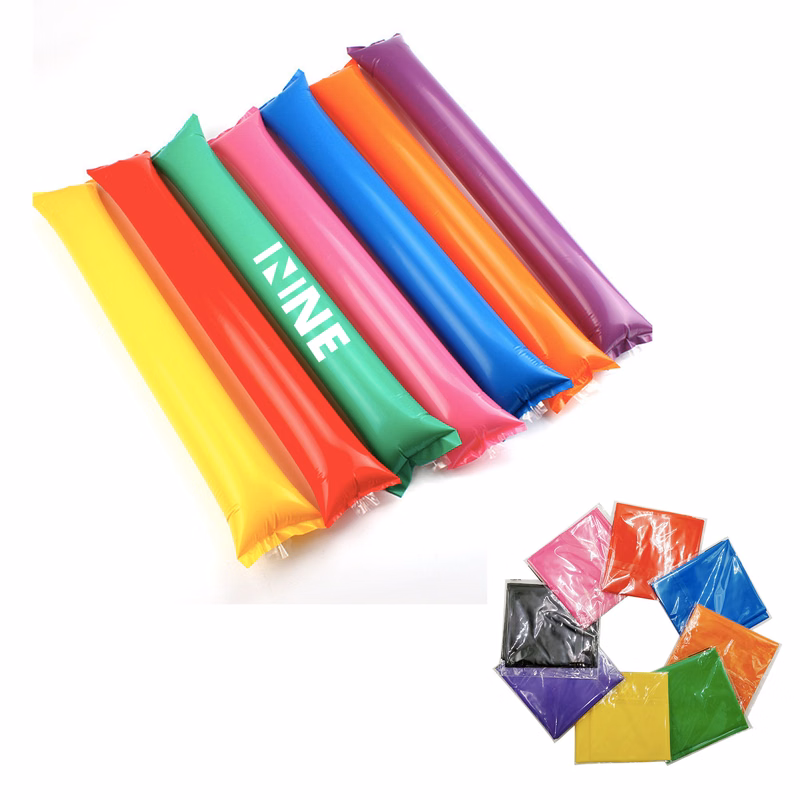 Customizable Cheerleader Inflator Sticks MOQ 100pcs