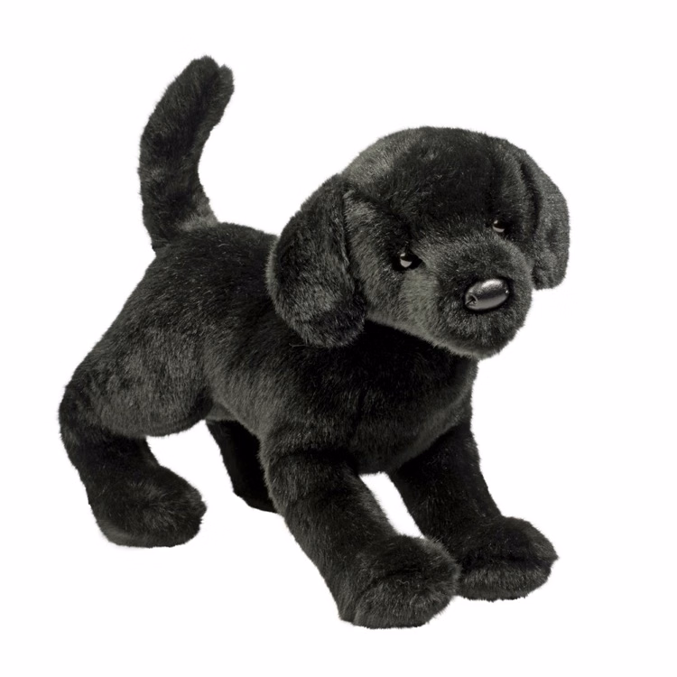 Chester Black Lab Stuffed Animal