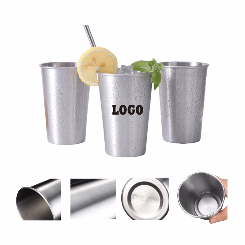 Stackable Metal Drinking Glasses MOQ100