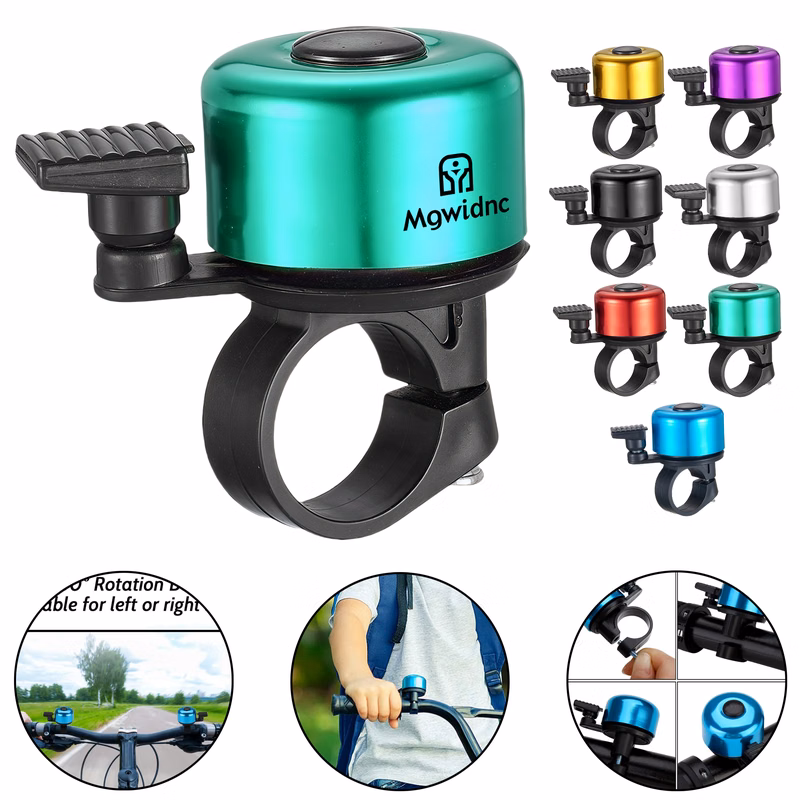 Invisible Bike Bell for Mountain Bikes - Aluminum Alloy Handlebar Ring Bell