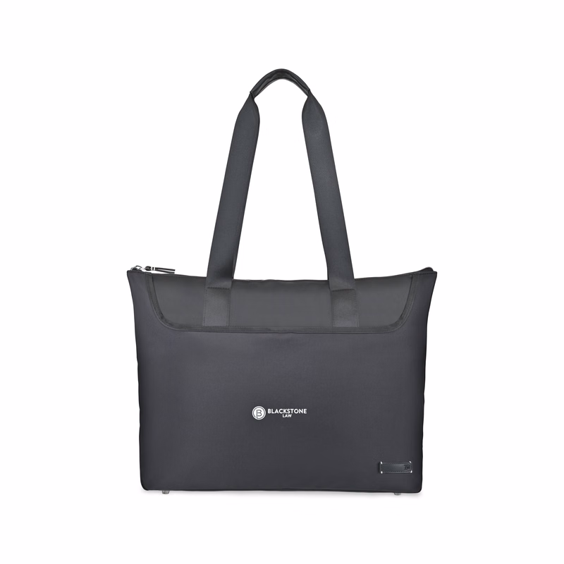 Travis & Wells® Lennox Recycled Nylon Laptop Tote