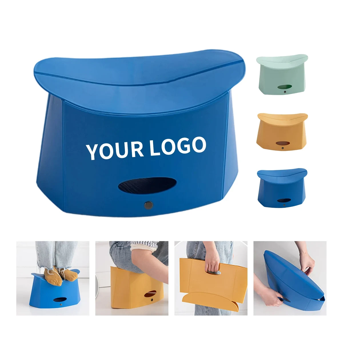 Plastic Folding Stool 1