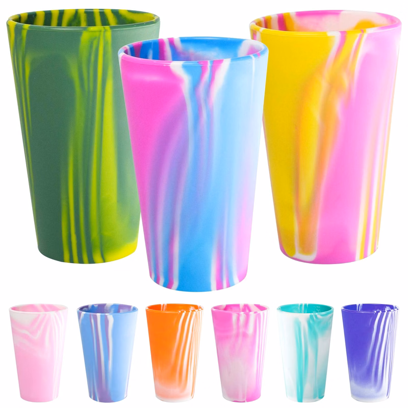Camo Reusable Washable Silicone Cups
