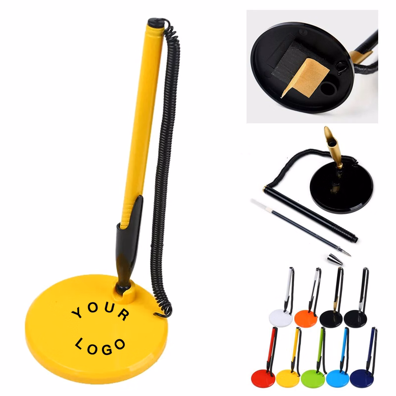 Plastic Anti Loss Reception Fixed Pen