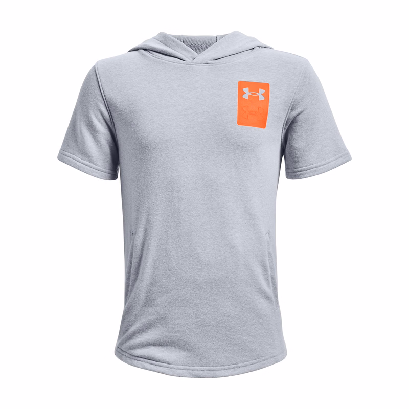 UA Rival Terry Boys' Short Sleeve Hoodie
