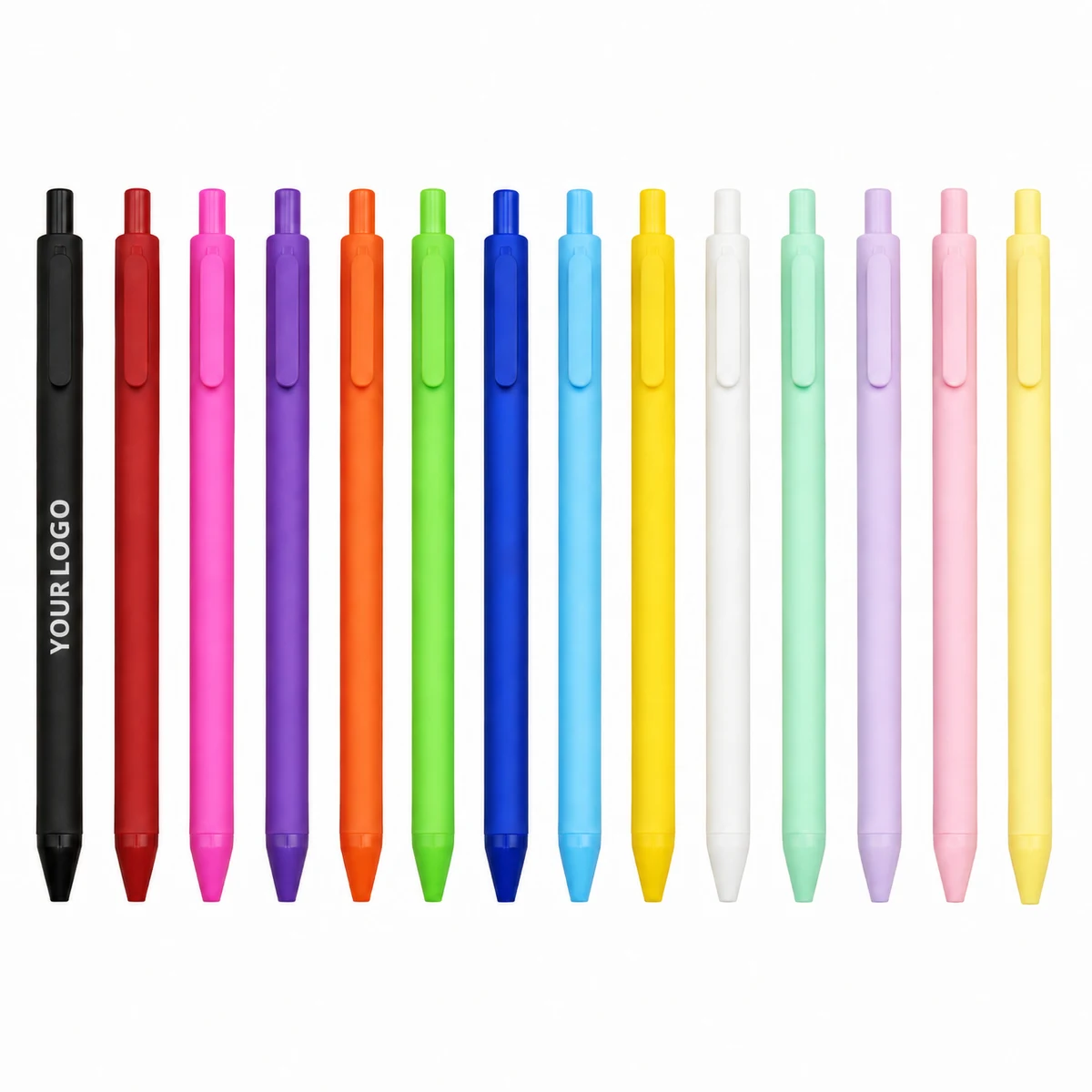 Colorful Retractable Gel Ink Pen 1