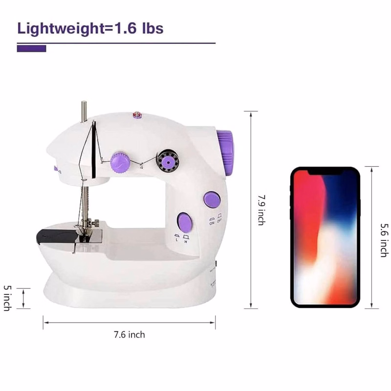 Mini Sewing Machine Handheld Portable Electric for Beginners