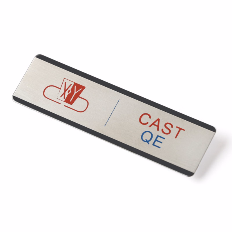Metal Magnetic name badges