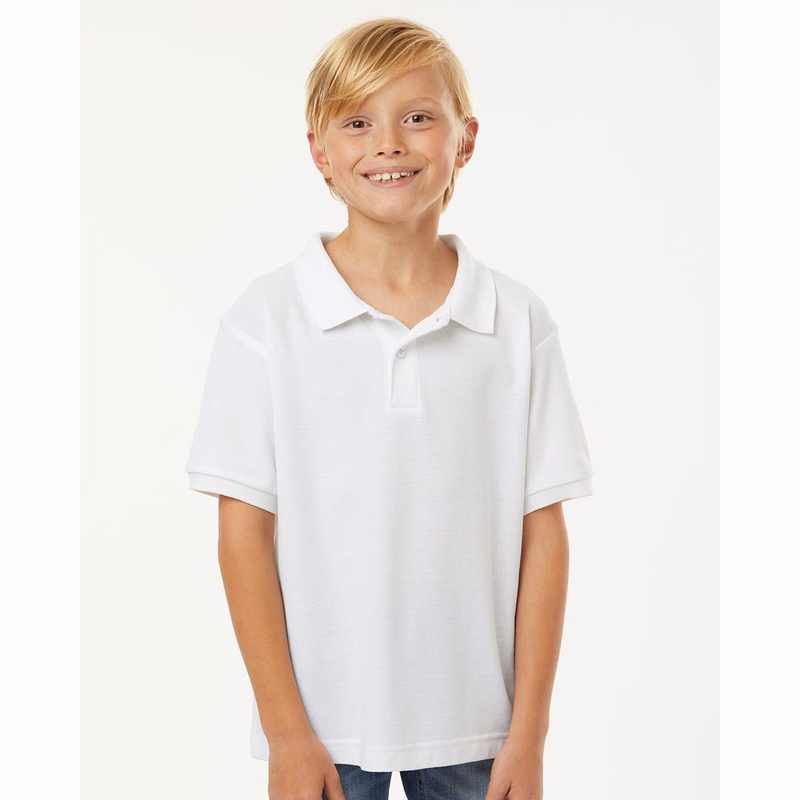 Youth Pique Polo - 62800Y