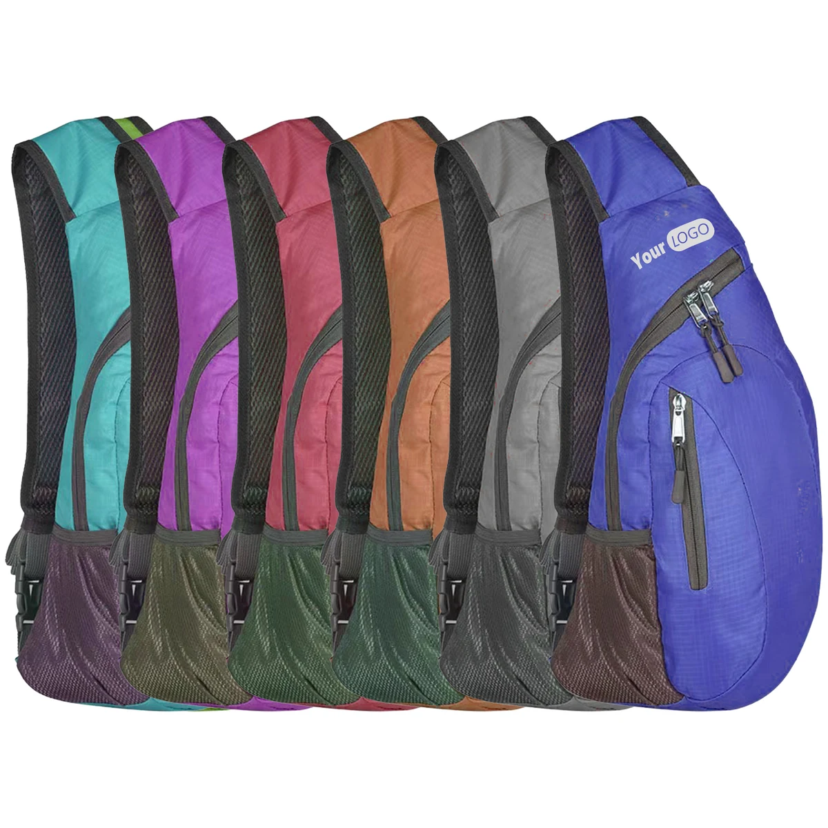 Nylon Customizable Shoulder Bag 1
